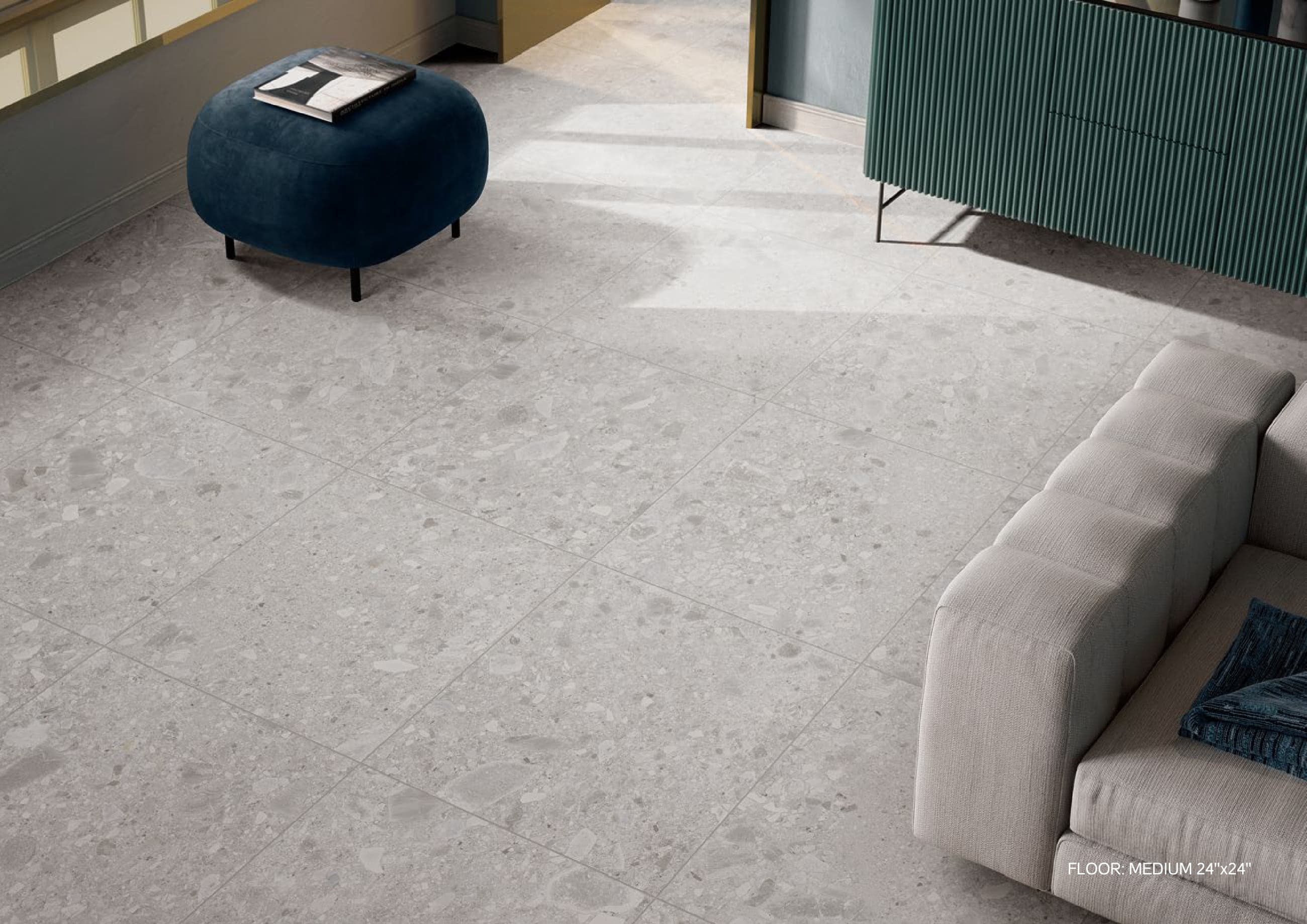 CEPPO Medium floor in a warm living room