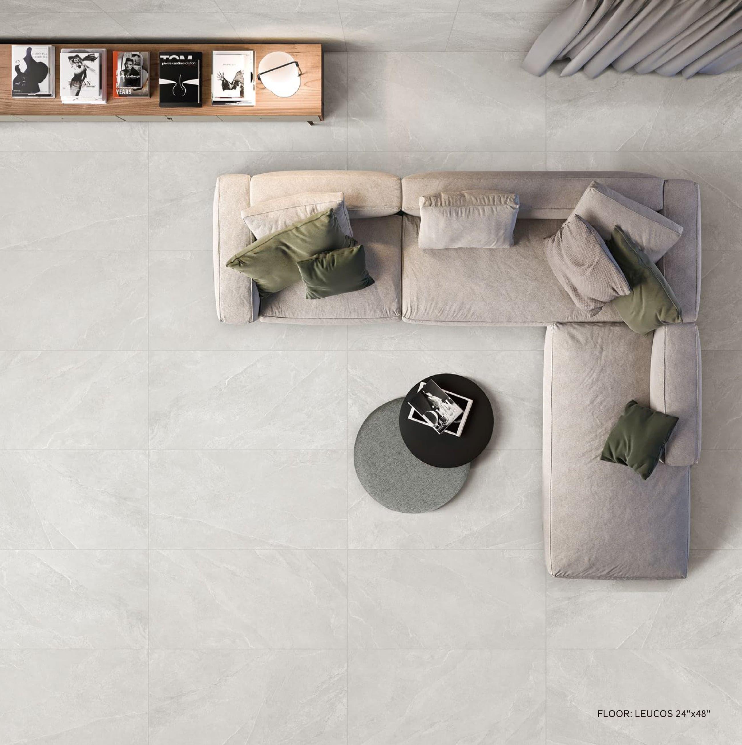 Padua porcelain tile floor detail